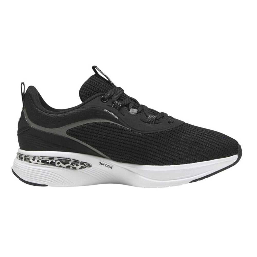 Puma Womens/Ladies Animal Print Softride Shoes / Black